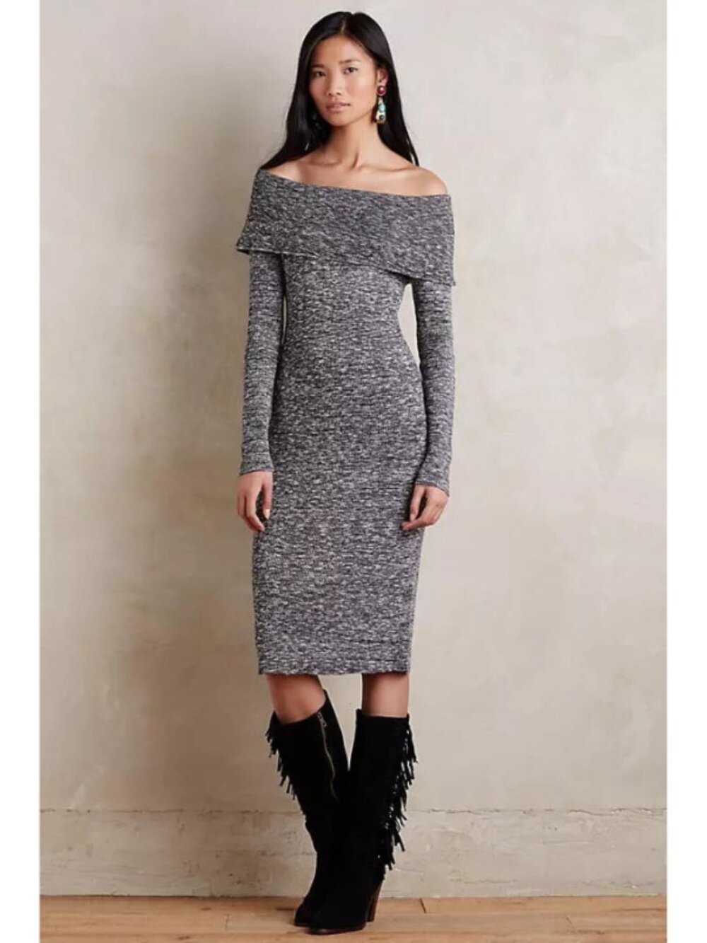 Anthropologie Moth Sojourn Sweater Dress
